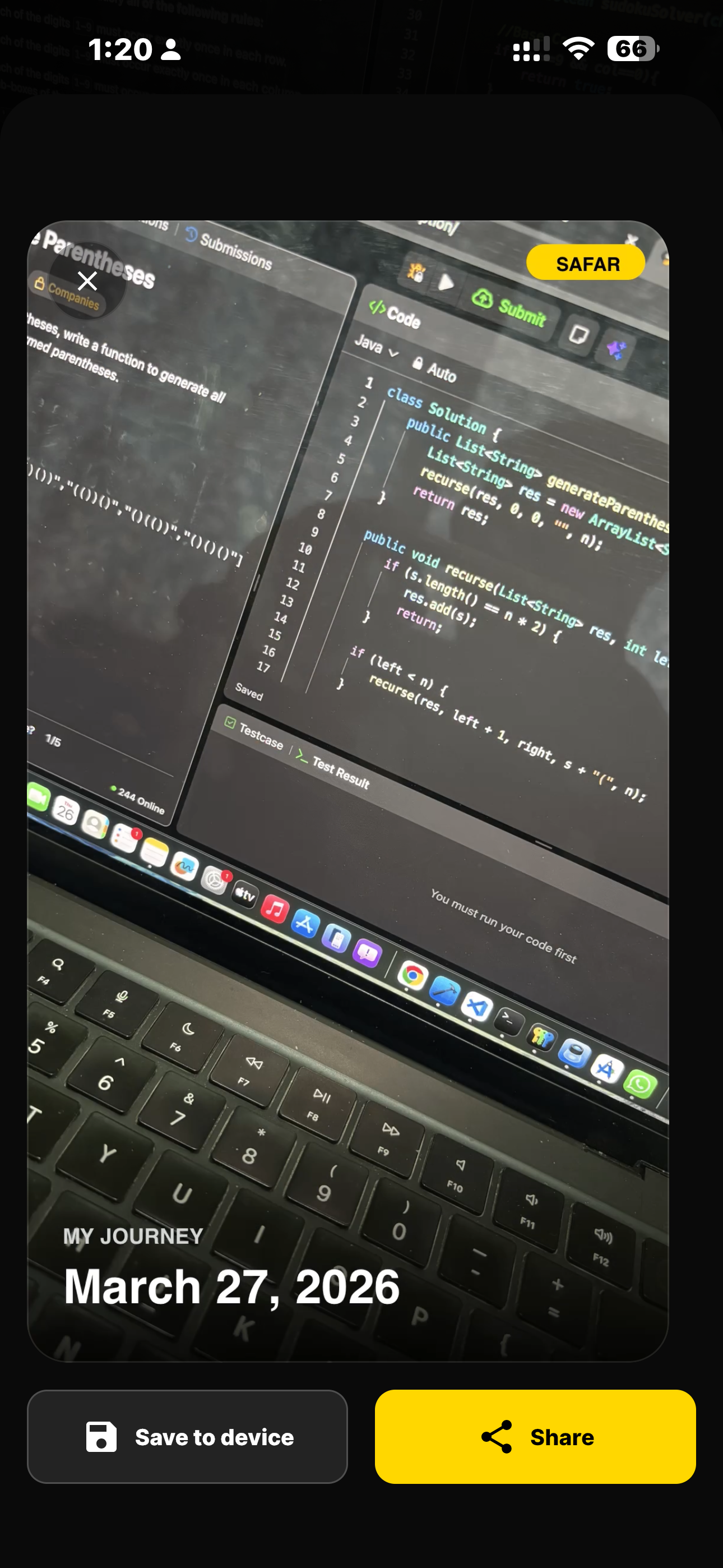 Safar share your journey branded card